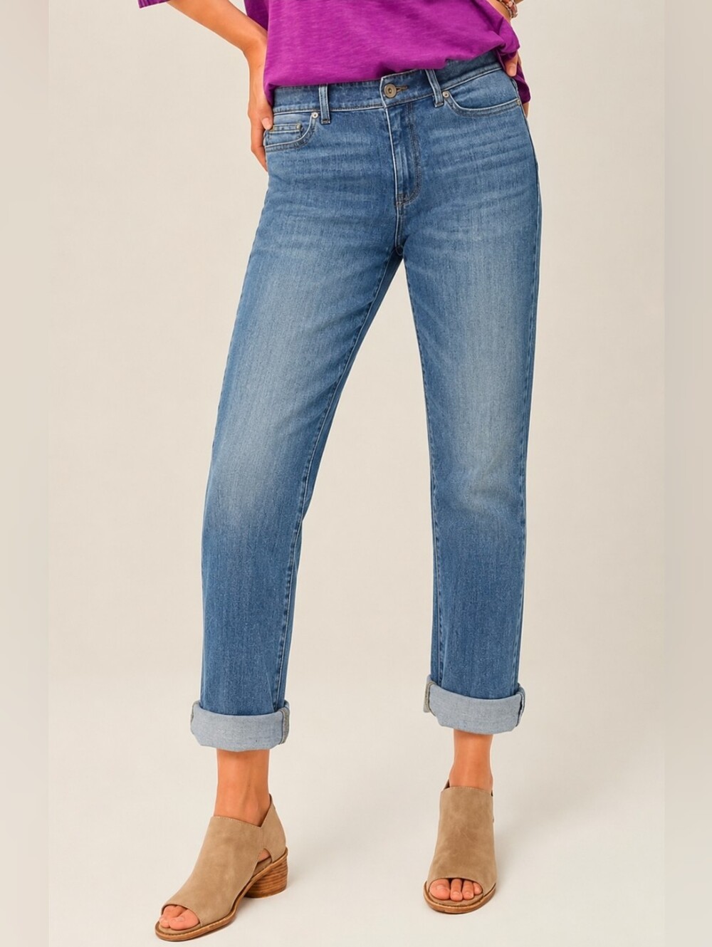 ❤️ J. JILL BOYFRIEND STRAIGHT LEG ANKLE JEANS, 20 (35)
